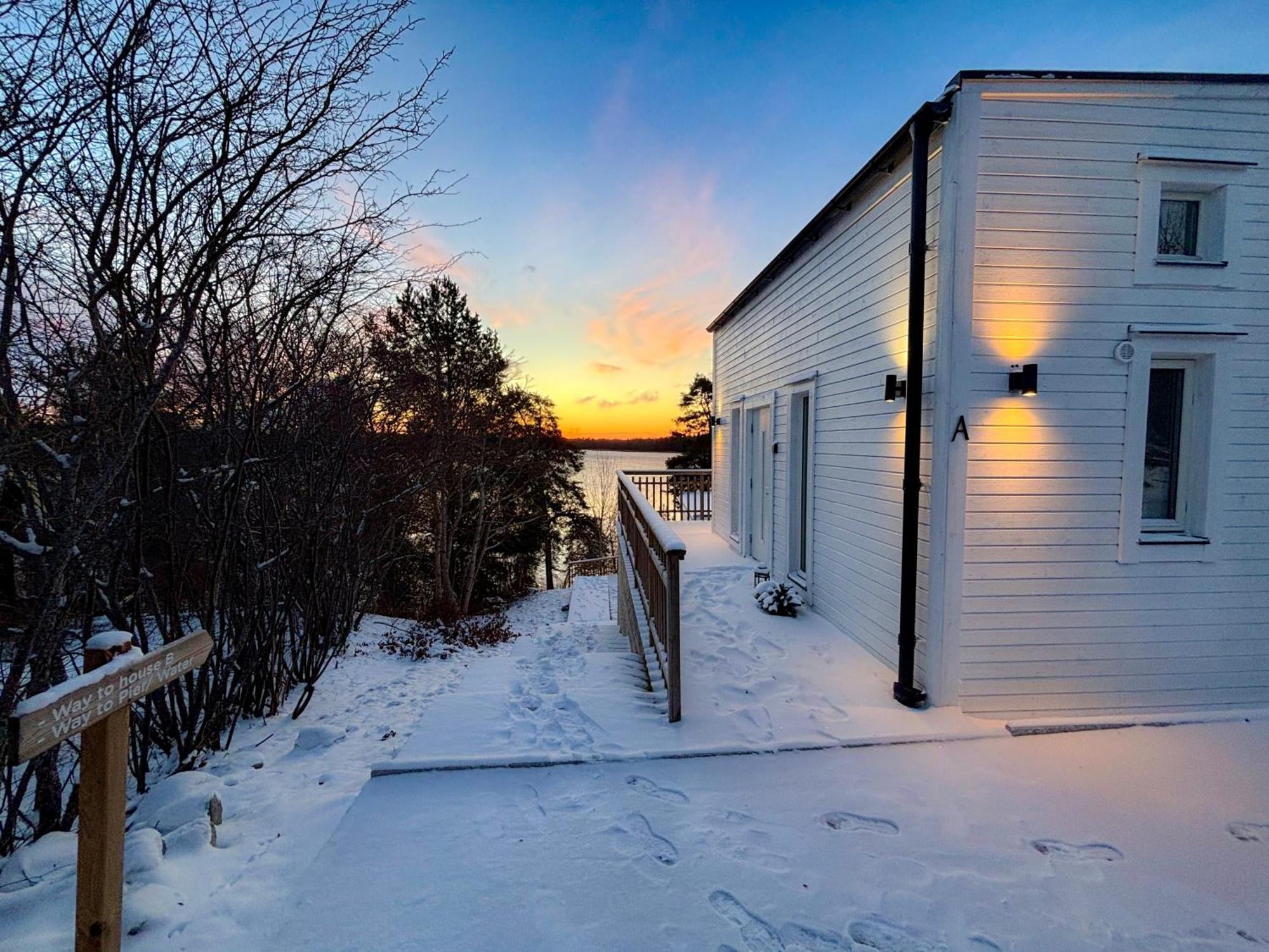 New Lakehouse - Amazing Sea View And Private Pier! Ville de Ville de Stockholm Extérieur photo